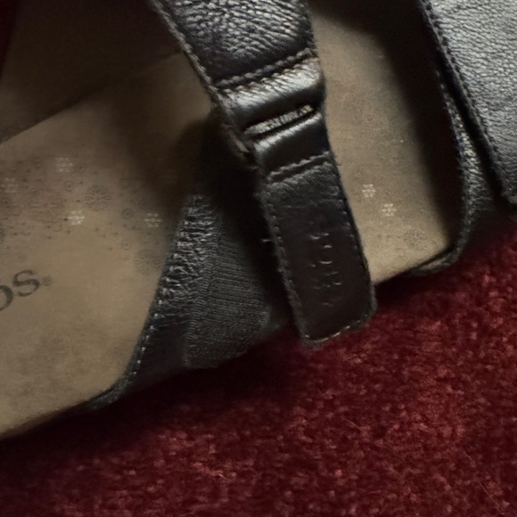 Taos Footwear Dark Leather Sandals - Picture 6 of 7